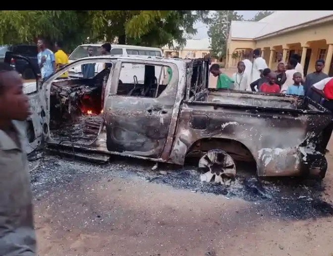 Boko Haram sun kai hari tare da ƙone motoci 4 a Yobe
