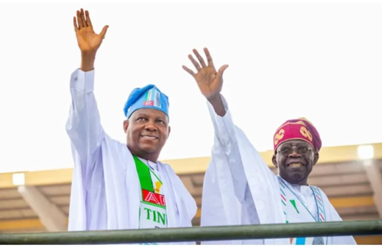 Zaɓen 2027: Tinubu ya sake tsayar da Shettima mataimakinsa