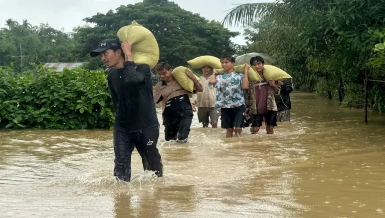 Ambaliyar ruwa ta yi ajalin mutum uku a Myanmar